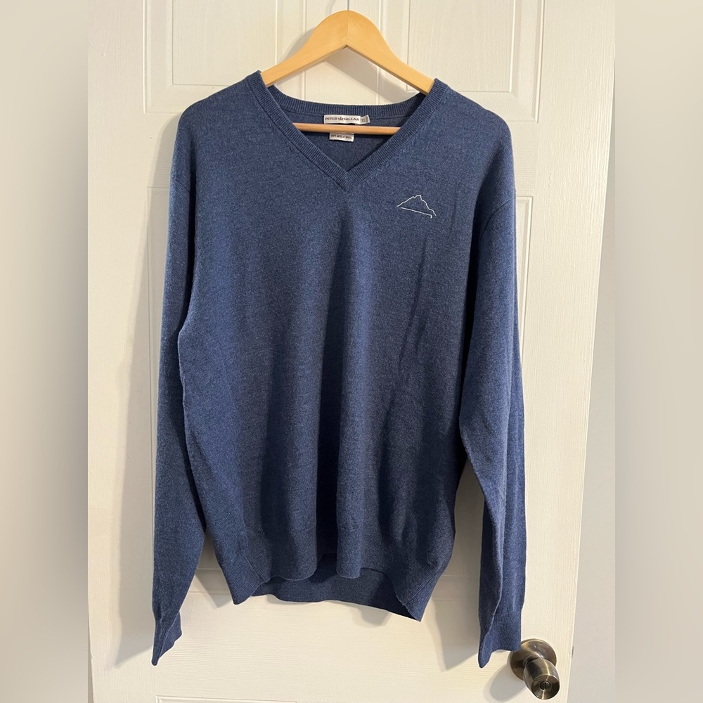 100% MERINO WOOL PETER MILLAR SWEATER - SIZE XL
